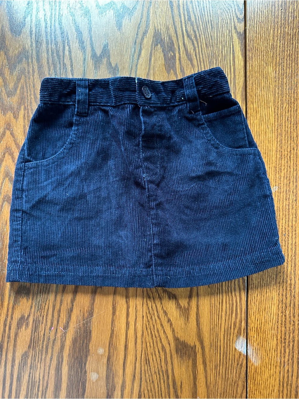 JoJo Maman Bebe Navy Corduroy Skirt